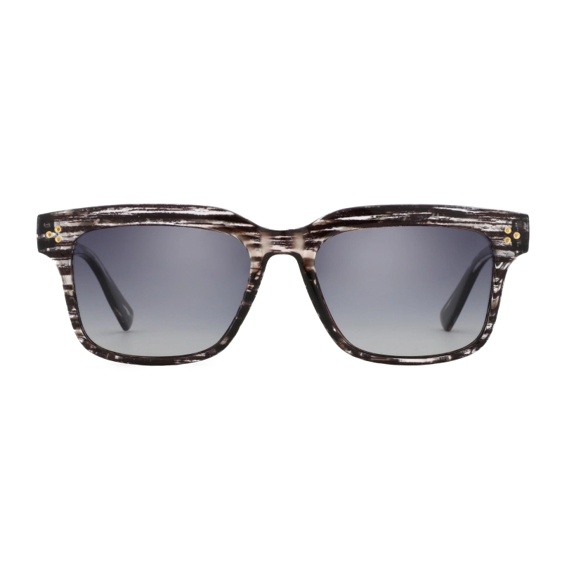 Fashion New Style Thick Frame Polarized Shades Sunglasses 2023 Men Women square vintage Lentes De Sol