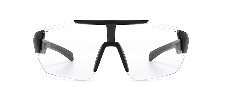 One-piece Half-rimless Sports Sunglasses Cycling Sun Glasses Wholesale