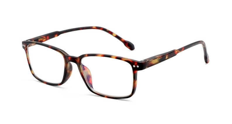 Square retro style blue light proof men's presbyopia glasses