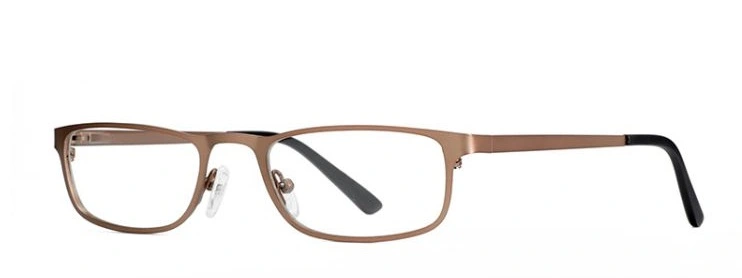 Oval retro style metal optical glasses for men