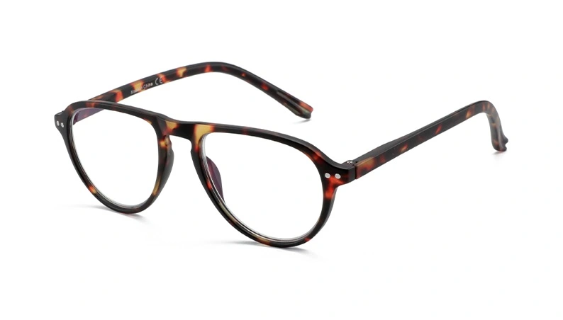 Pilot retro style blue light proof men's optical glasses
