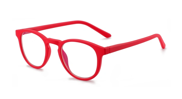 Round shape and retro style resin lenses PC unisex antiblue ray eyewear adults whenzhou optic optical frame eyeglasses