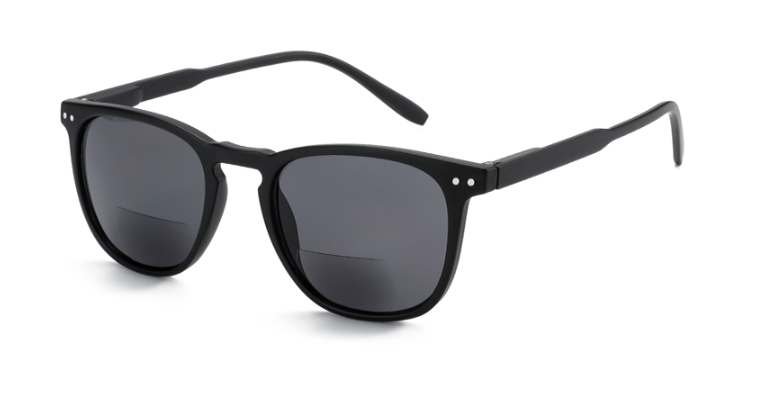 Trendy oval squared style PC UV400 resin lenses unisex sunglasses reading glasses bifocal eye glasses