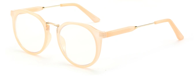 Anti Blue Light Glasses Retro Round Frame Men Anti Eyestrain Blue Ray Computer Glasses Prescription Myopia Hyperopia Lens