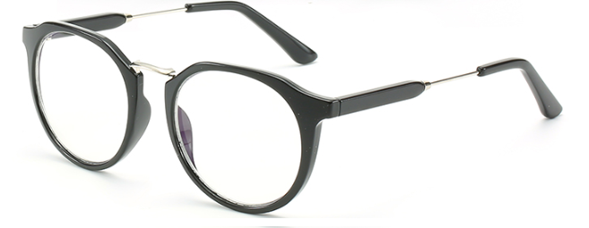 Anti Blue Light Glasses Retro Round Frame Men Anti Eyestrain Blue Ray Computer Glasses Prescription Myopia Hyperopia Lens