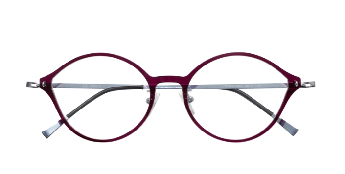 Titanium Optical Glasses Frame Women Myopia Prescription Eyeglasses Men Clear Lens Flexible Retro Oval Eyewear Frames