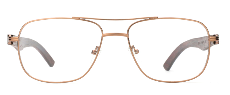 Vintage Glasses Frame Men Double Bridge Retro Eyeglasses Lightweight Optical Glasses Frame Classic Spectacle Eyewear