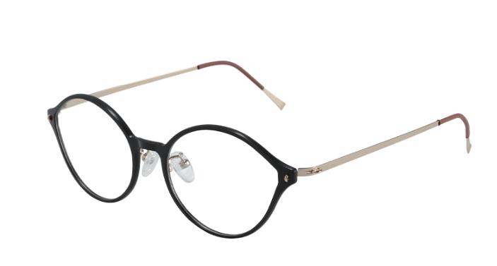 Titanium Optical Glasses Frame Women Myopia Prescription Eyeglasses Men Clear Lens Flexible Retro Oval Eyewear Frames