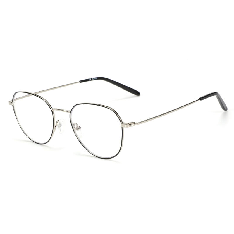 Alloy Optical Eye Glasses Frame Anti Blue Light Blocking Computer Eyeglasses Myopia Hyperopia Presbyopia Eyewear Frame