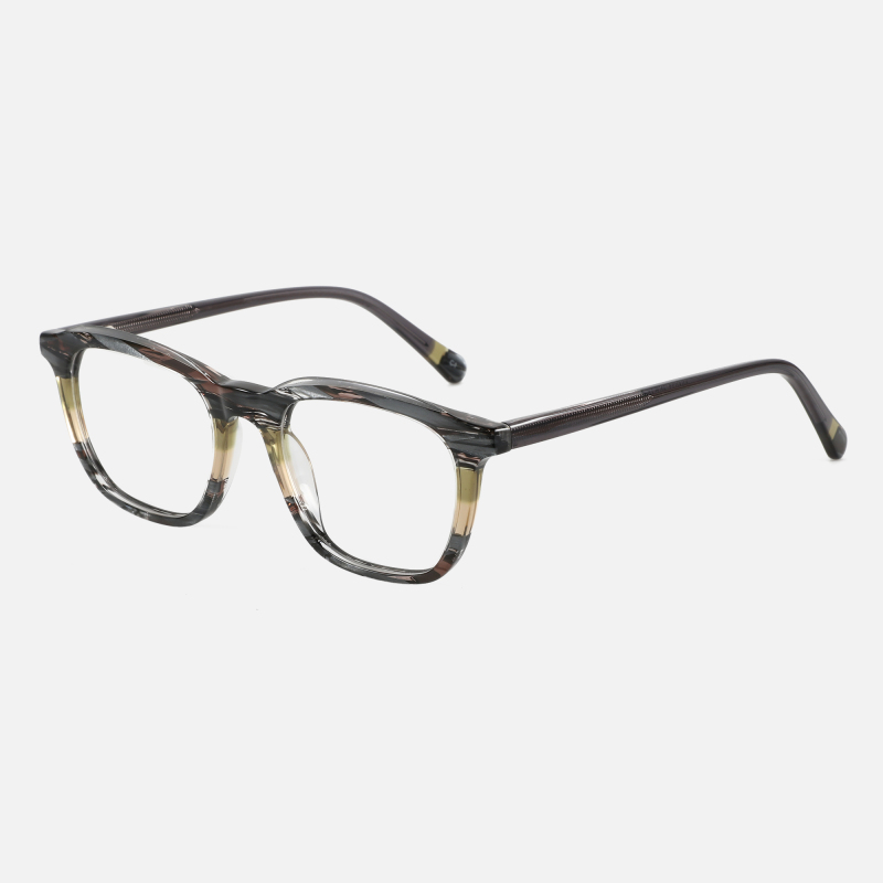 Classic Eyeglass Customized Available Acetate Square Frames Optical Frame Men Glasses Acetate Glasses