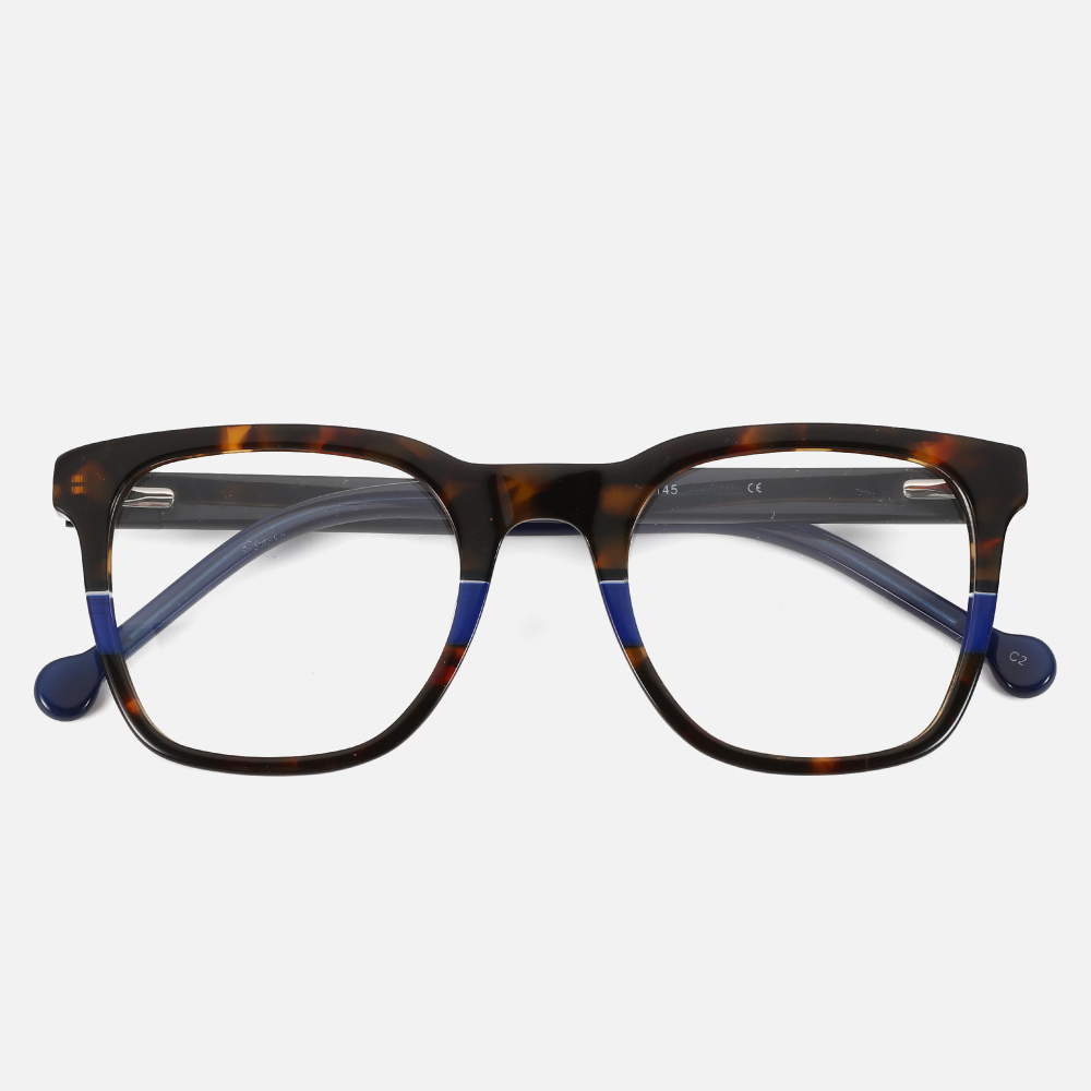 Optics Fashion Square New High quality Ultralight Acetate 2023 Wholesale Eyeglasses Optical Frame For Men
