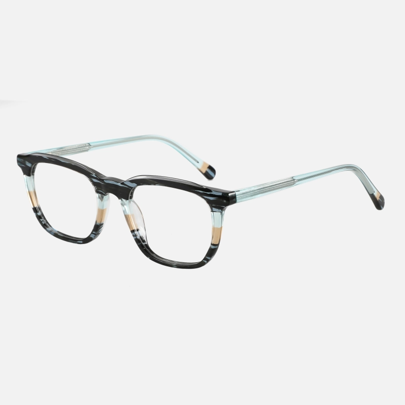 Classic Eyeglass Customized Available Acetate Square Frames Optical Frame Men Glasses Acetate Glasses
