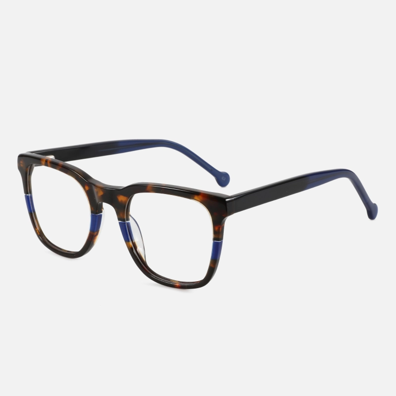 Optics Fashion Square New High quality Ultralight Acetate 2023 Wholesale Eyeglasses Optical Frame For Men