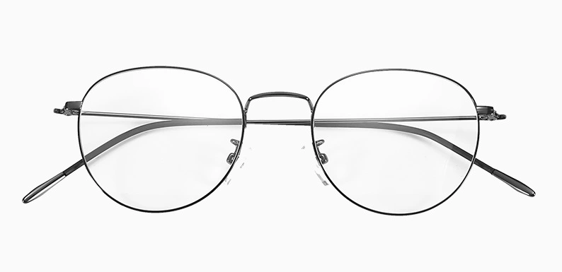 Computer glasses supplier round metal frame anti blue ray blue light blocking glasses
