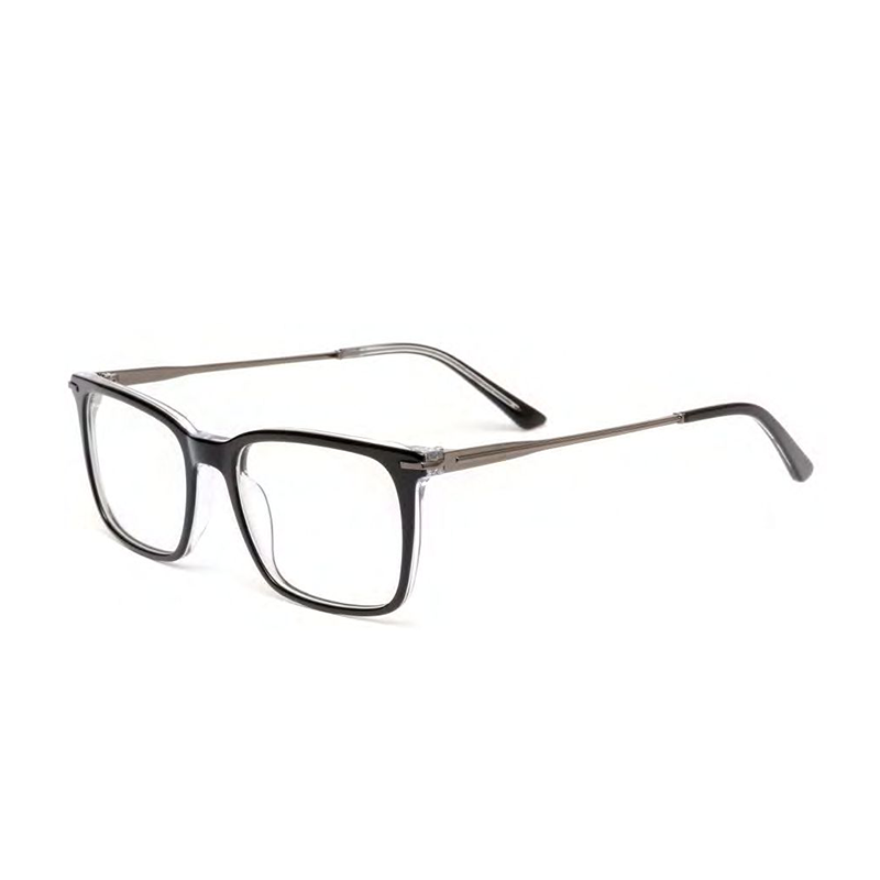 Classic Optical Spectacles Square Acetate Eyeglasses Frames Custom Logo Fashion Glasses For Men