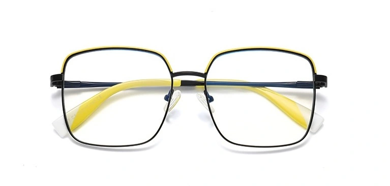 Fashion European And American Style Anti-blue Light Metal Full Frame Female Optical Glasses Frames for 2023 New