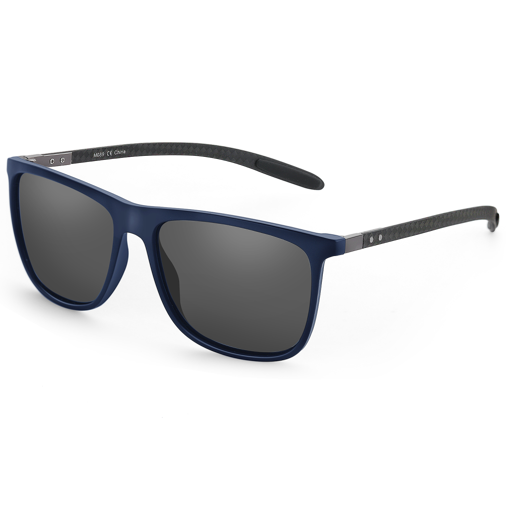 Manufacturer Carbon Fiber tr90 sunglasses Square Polarized Sunglasses UV400 Anti Glare Night Driving Eyewear