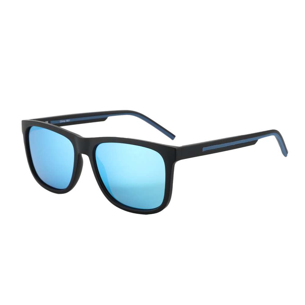 2024 Custom Logo TR90 Polarized Lens Sport Men Square Shades Sunglasses Polarized Sunglasses