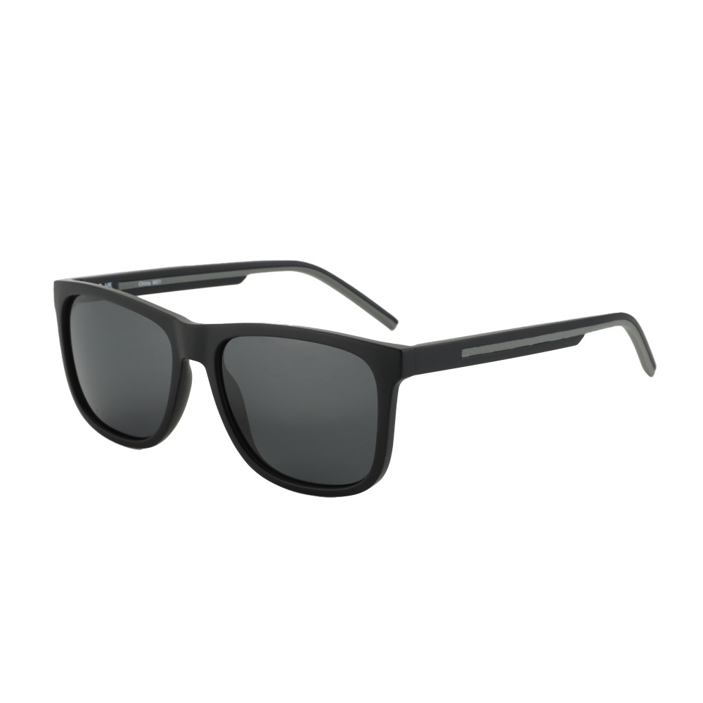 2024 Custom Logo TR90 Polarized Lens Sport Men Square Shades Sunglasses Polarized Sunglasses