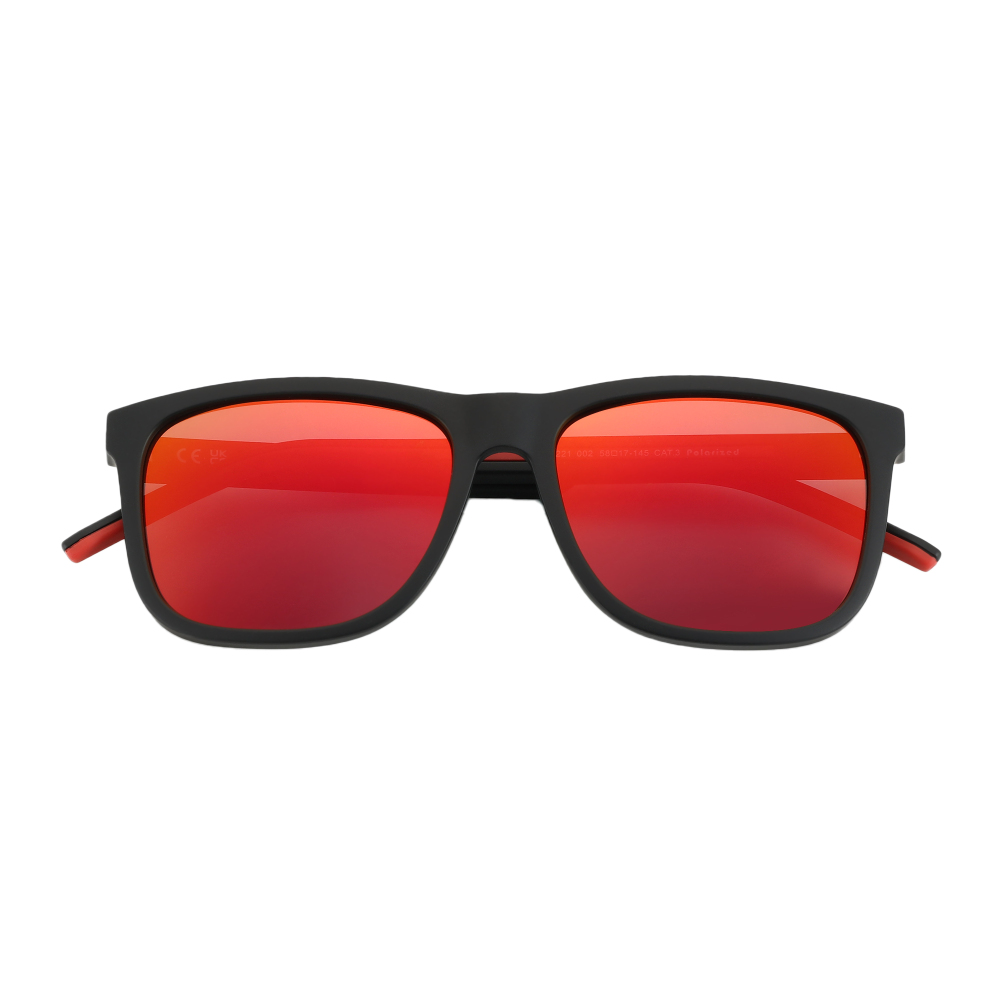 2024 Custom Logo TR90 Polarized Lens Sport Men Square Shades Sunglasses Polarized Sunglasses