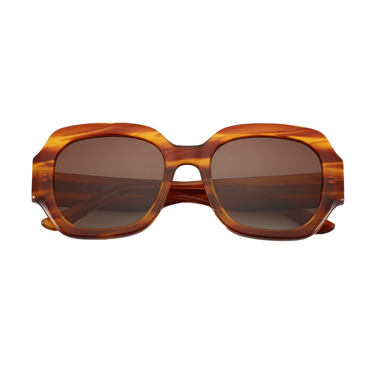 2024 Oversized UV400 sunglasses Retro Brand Design Luxury Sunglasses Fashion Women acetate for women