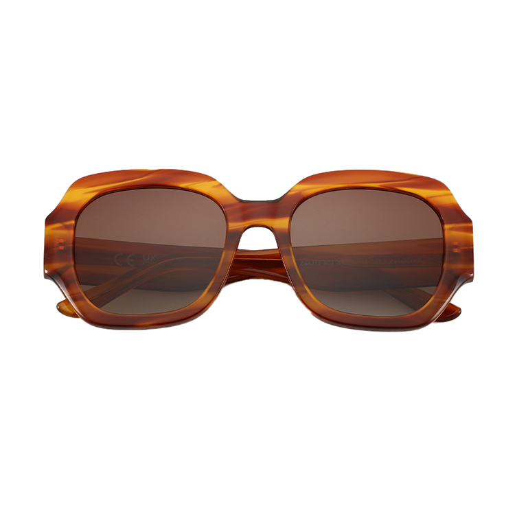 2024 Oversized UV400 sunglasses Retro Brand Design Luxury Sunglasses Fashion Women acetate for women
