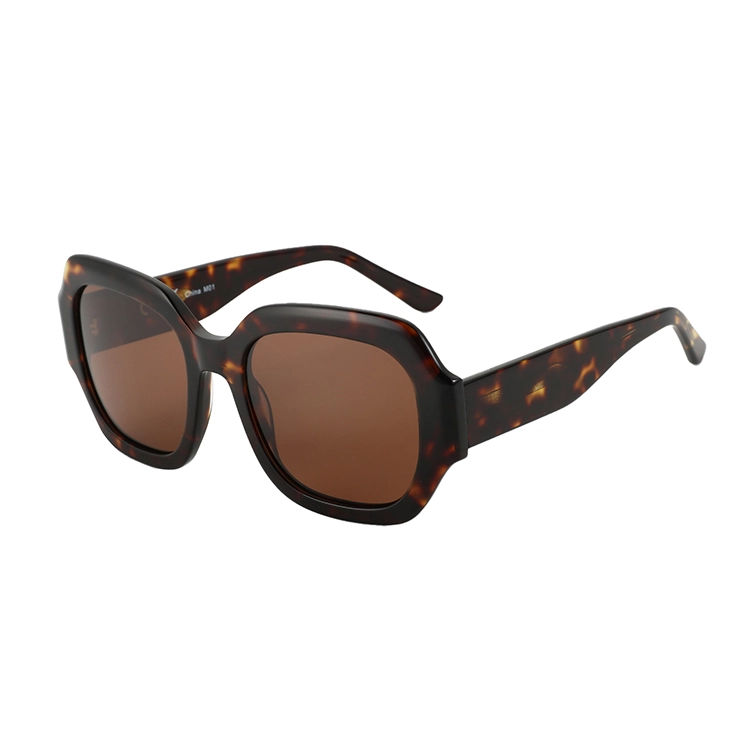 2024 Oversized UV400 sunglasses Retro Brand Design Luxury Sunglasses Fashion Women acetate for women