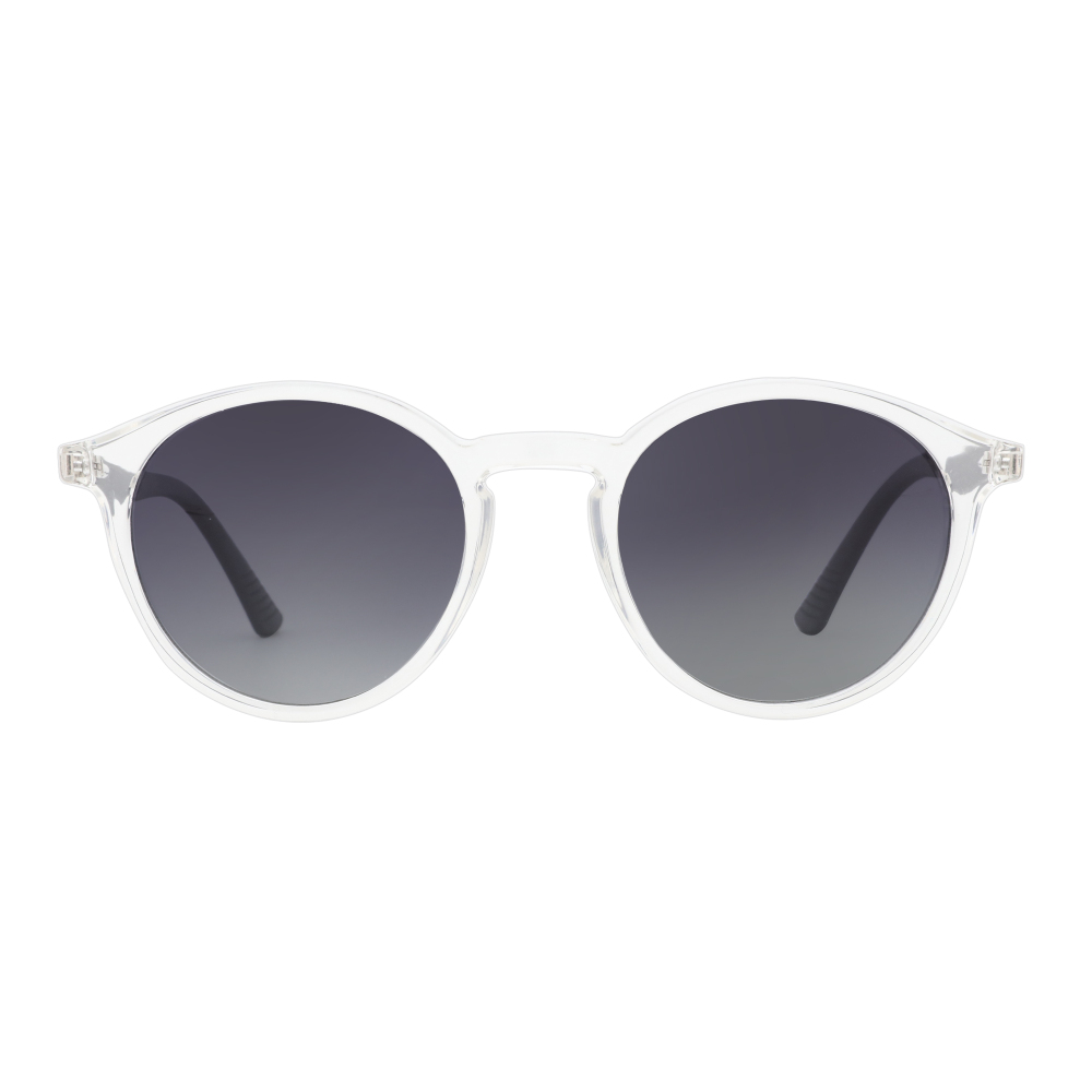 UV400 Polarized Designer Luxury TR 90 Trendy Wholesale Fashion Round Frame Shades Custom Vintage Retro Sunglasses Unisex
