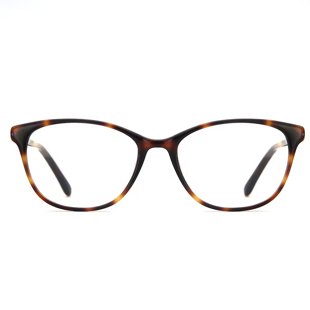 New Spectacles Frames With Diamond Acetate Eye Glass Luxury Optical Glasses Eyeglasses Frames For Women
