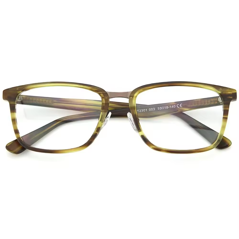 BT2301 Latest model pure acetate material Pictures of Optical Frames men spectacles eyeglasses