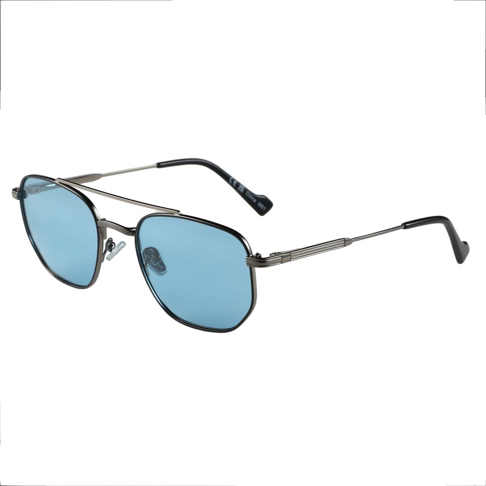 New Arrival Classic Trendi Double Bridge Sunglasses for Men UV400 Polarized Driving Glasses Frame Tac Lenses Fashion Style