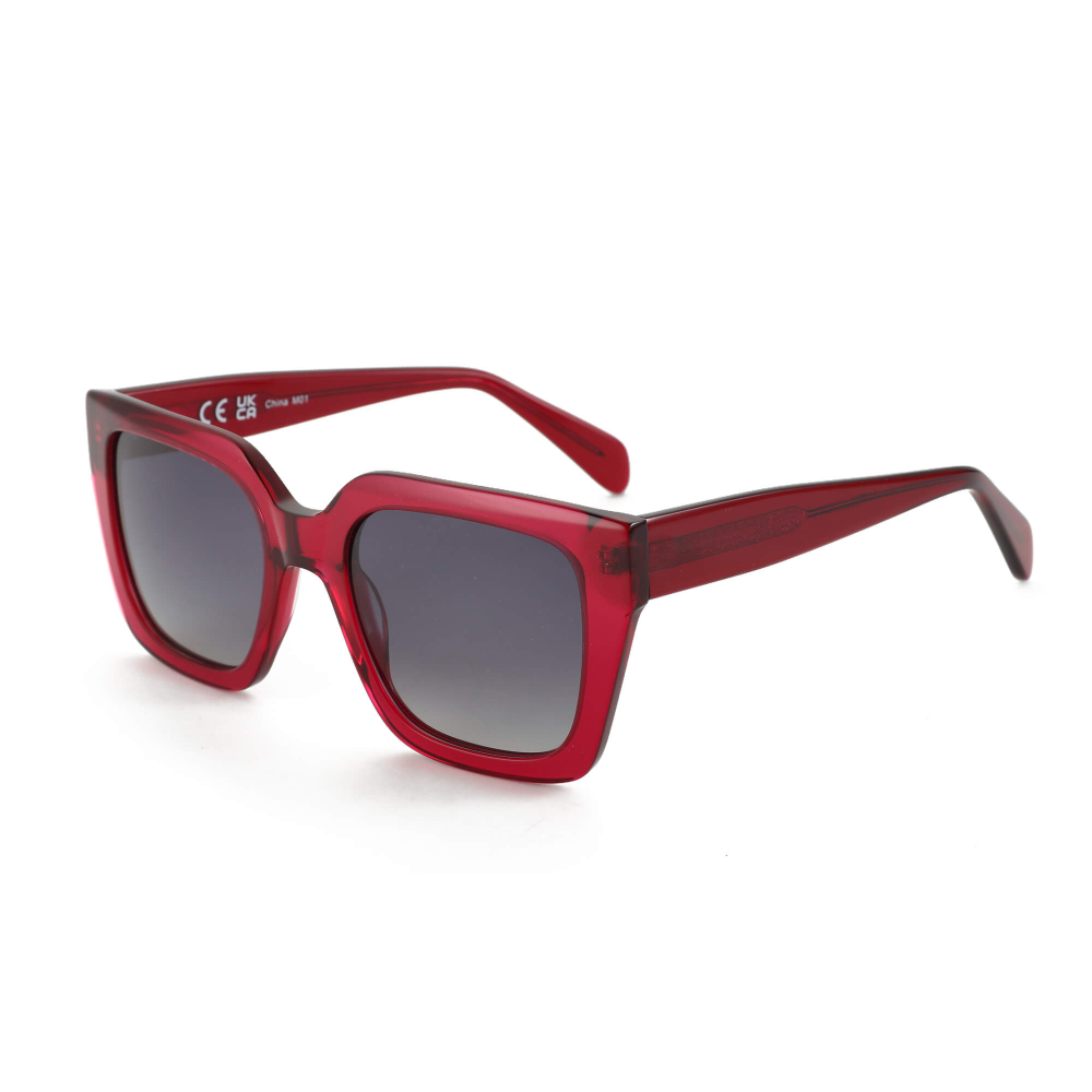 Best sellers Square Sunglasses Retro Brand Design Luxury Sunglasses Big frame Fashion Women acetate Sun Glasses Shade for women