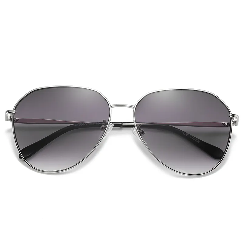 New High Quality Progressive Color Metal Sunglasses Unisex Premium Designer Trendy Luxury UV400 Sunglasses Women