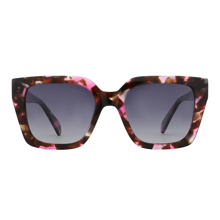 Best sellers Square Sunglasses Retro Brand Design Luxury Sunglasses Big frame Fashion Women acetate Sun Glasses Shade for women
