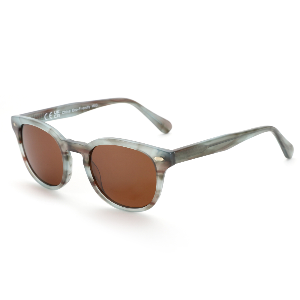 2024 New style Eco Retro Brand Design Sunglasses 2023 Fashion Women bio acetate Sun Glasses Shade for women