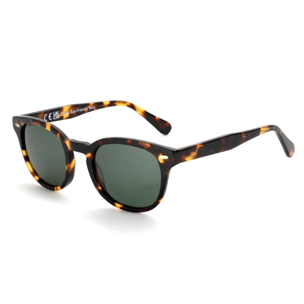 2024 New style Eco Retro Brand Design Sunglasses 2023 Fashion Women bio acetate Sun Glasses Shade for women