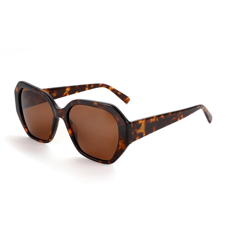 2024 Best sellers Sunglasses Retro Big Frame Brand Design Luxury Sunglasses  Fashion Women acetate Sun Glasses Shade for Women