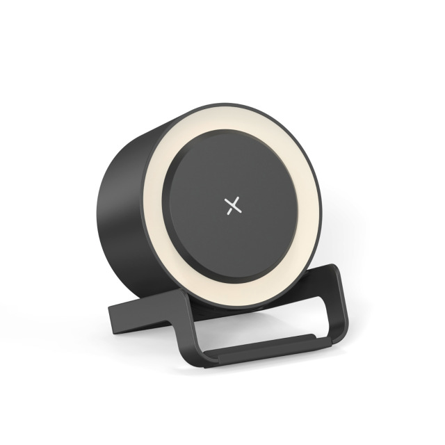 Bluetooth Speaker Wireless Charger with Mood Light
