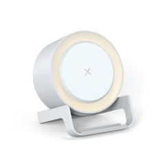 Bluetooth Speaker Wireless Charger with Mood Light