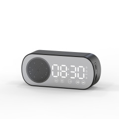 Clock Bluetooth Speaker Mirror Surface