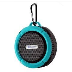 Portable Waterproof Bluetooth Speaker with Suction Cup