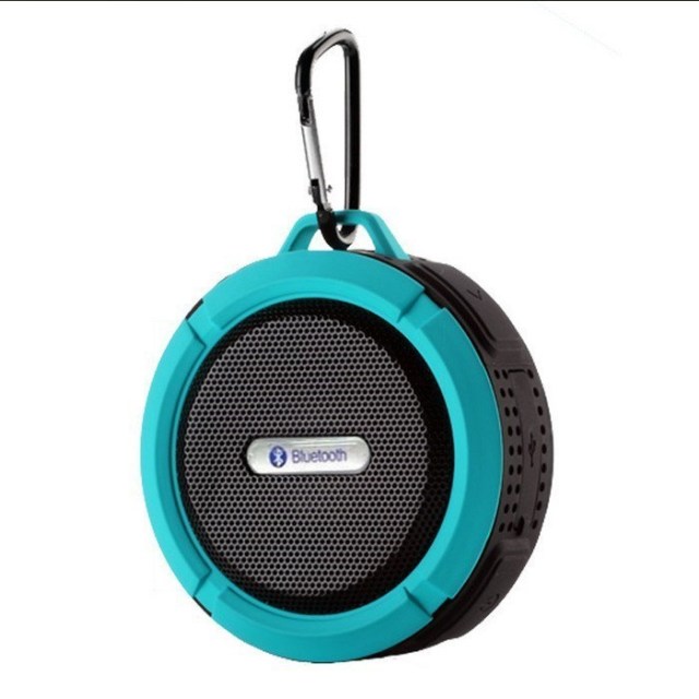 Portable Waterproof Bluetooth Speaker with Suction Cup