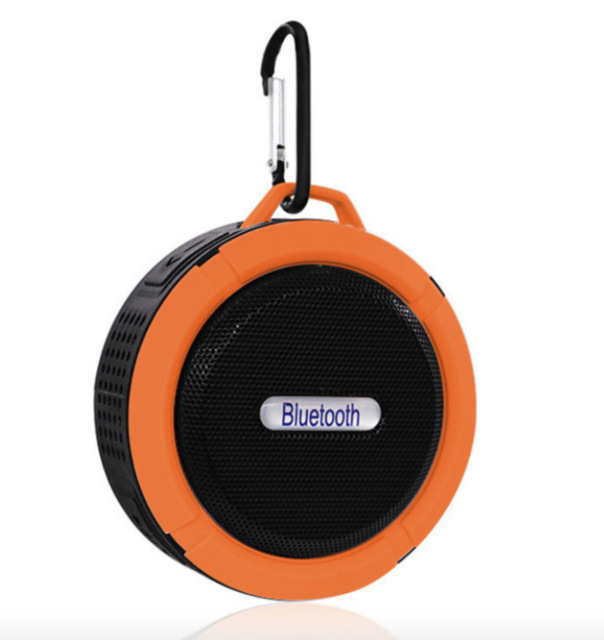 Portable Waterproof Bluetooth Speaker with Suction Cup