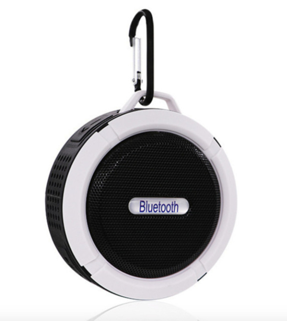 Portable Waterproof Bluetooth Speaker with Suction Cup