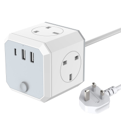 Rubik's Cube Multifunctional Power Adapter