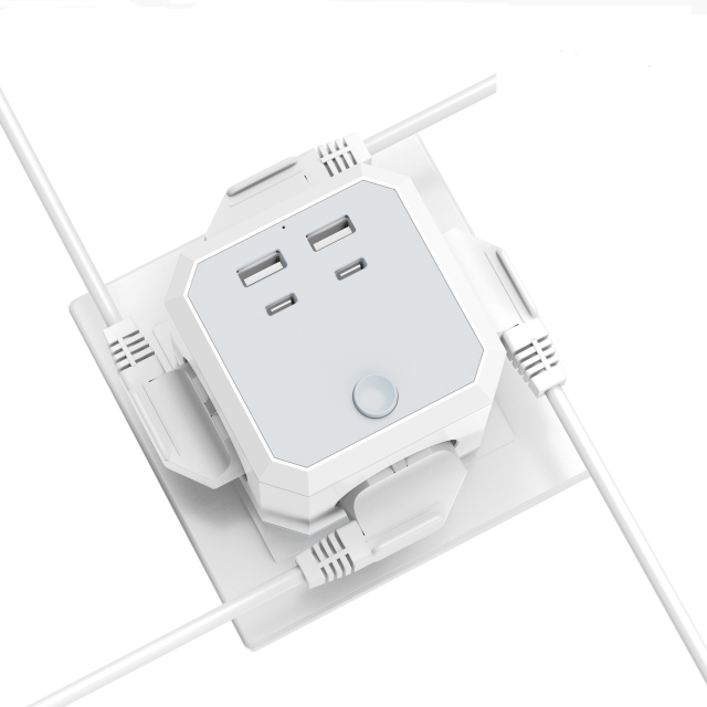 Rubik's Cube Multifunctional Power Adapter