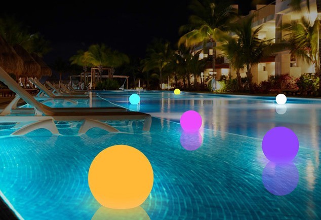 Floating Pool Light