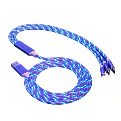 Glowing 3-in-1 Charging Cable