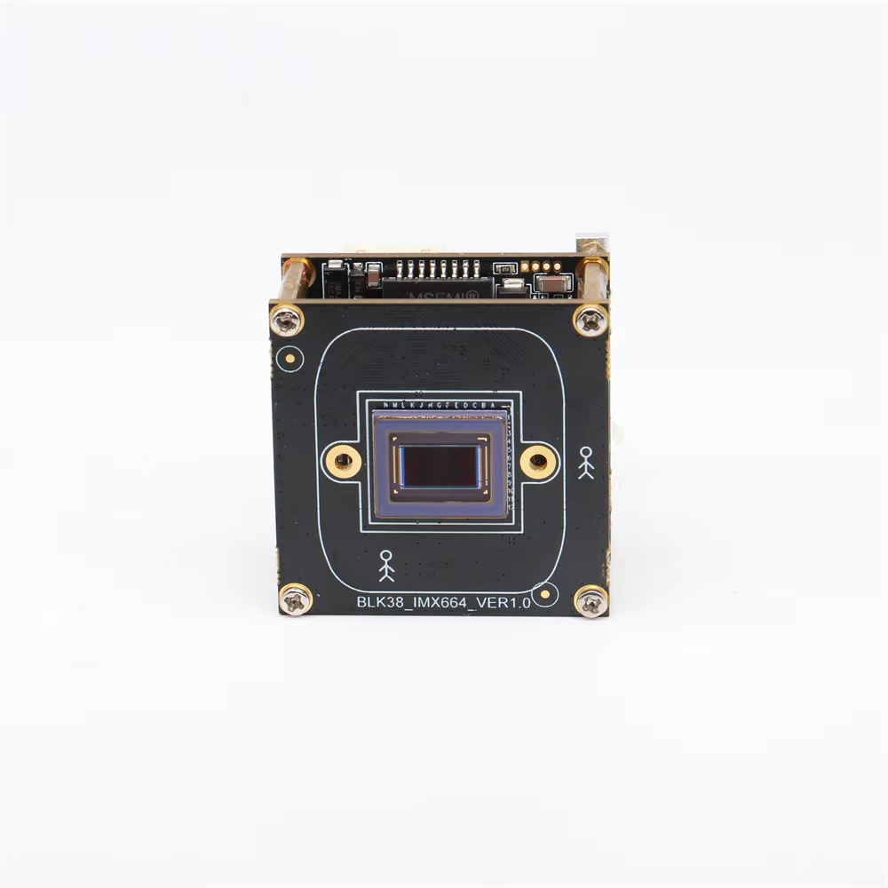 Custom STARVIS 2 H.265 Starlight IP Camera Module IMX664 Hi3516DV500 2Tops 4MP 30fps AI ISP Double IP Camera Board