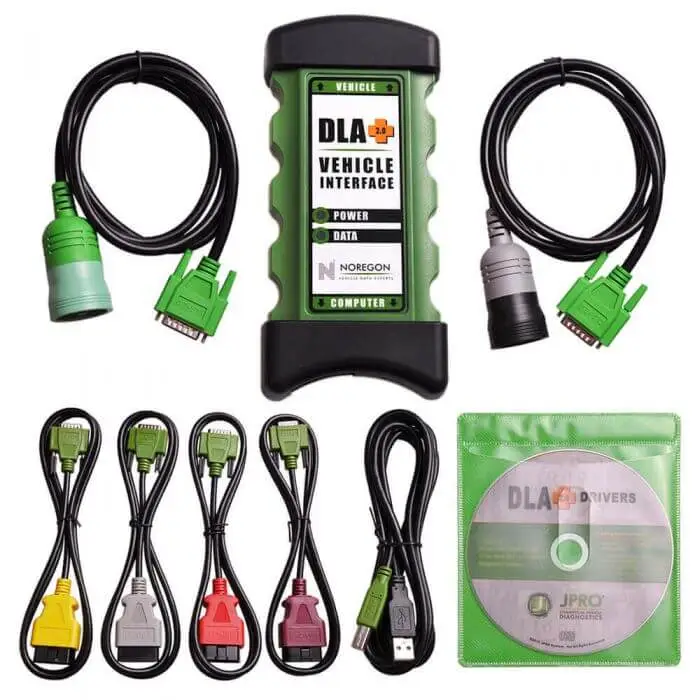 JPRO Truck Diagnostic Interface Professional DLA 2.0 Adapter Kit